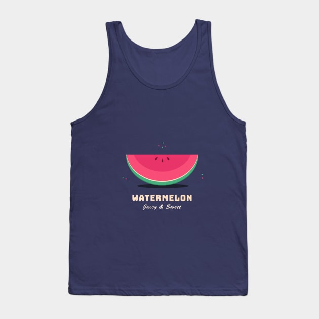 watermelon Tank Top by ballano